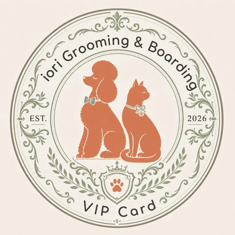 Iori Grooming & Boarding VIP Card badge